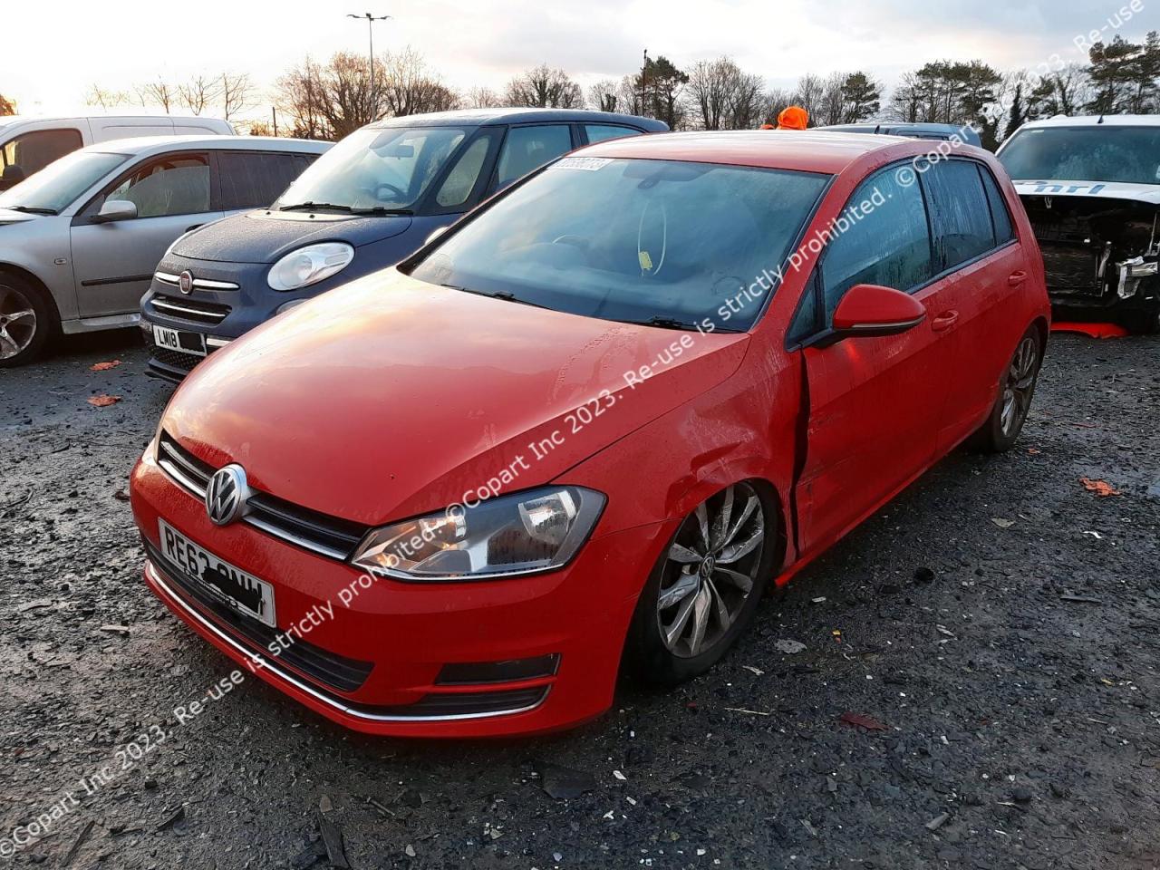VOLKSWAGEN GOLF GT BL 2014. Lot# 82536073. VIN WVWZZZAUZEP043812. Photo 1